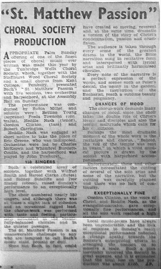 Cutting of review from Courier